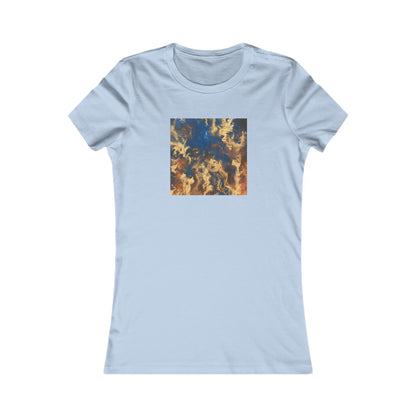 Bismarck Polarity Crystal - Chemistry, Abstractly - Ladies' Cut Tee