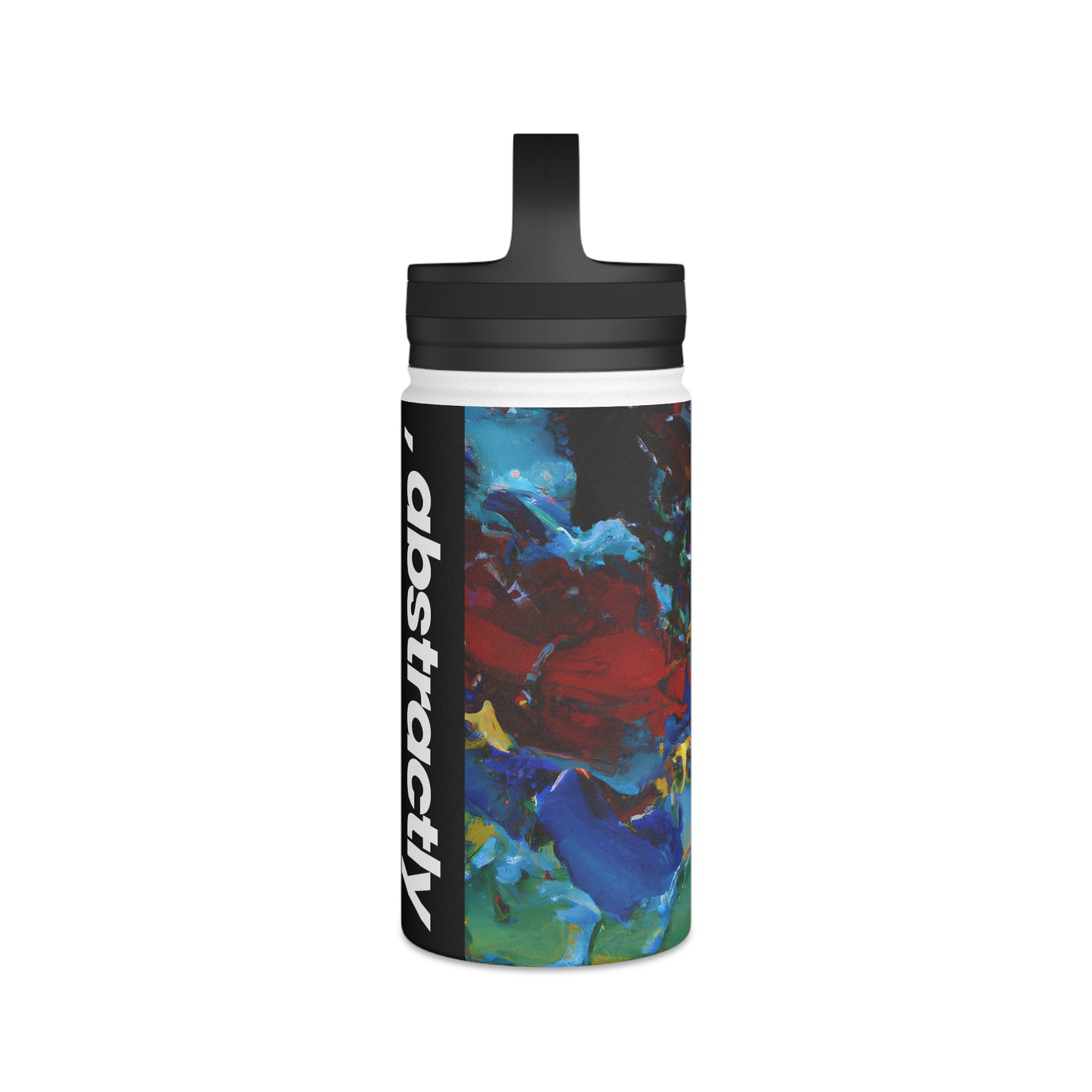 Polarisite Crystals - Chemistry, Abstractly - Stainless Steel Water Bottle