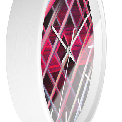 Dale Horowitz - Spring Force, Abstractly - Wall Clock