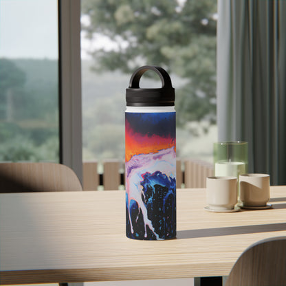 Bischoffite Alloy - Chemistry, Abstractly - Stainless Steel Water Bottle