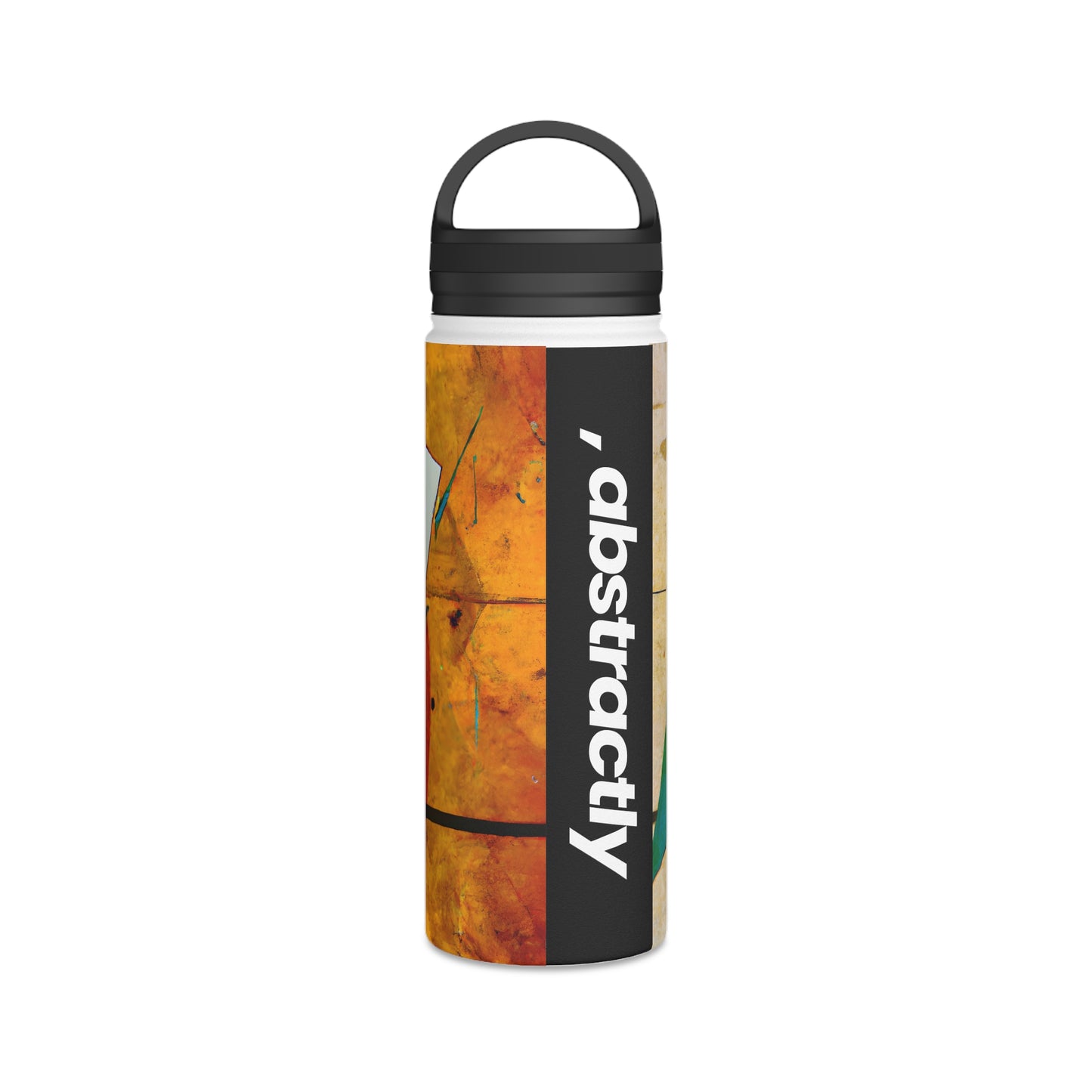 Irene Karlson - Strong Force, Abstractly - Stainless Steel Water Bottle