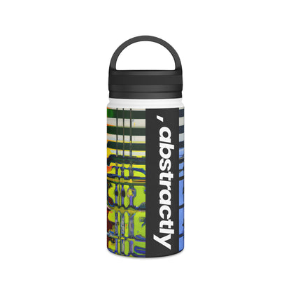 Leonardo Winterbourne - Strong Force, Abstractly - Stainless Steel Water Bottle