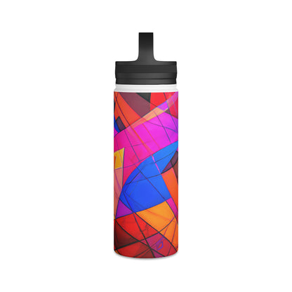 Frank Schroeder - Air Resistance Force, Abstractly - Stainless Steel Water Bottle