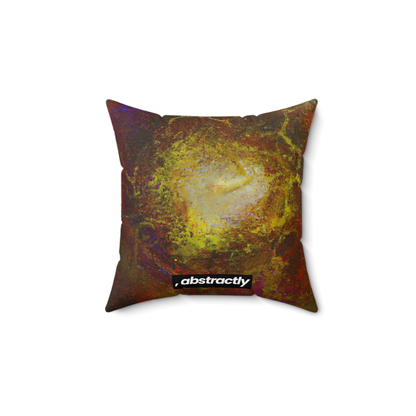 Halsteadium Hexane - Chemistry, Abstractly - Faux Suede Throw Pillow