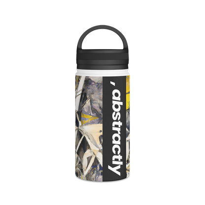 Donald Simmons - Friction Force, Abstractly - Stainless Steel Water Bottle