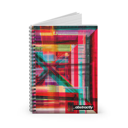 Mildred Hawking - Friction Force, Abstractly - Spiral Notebook