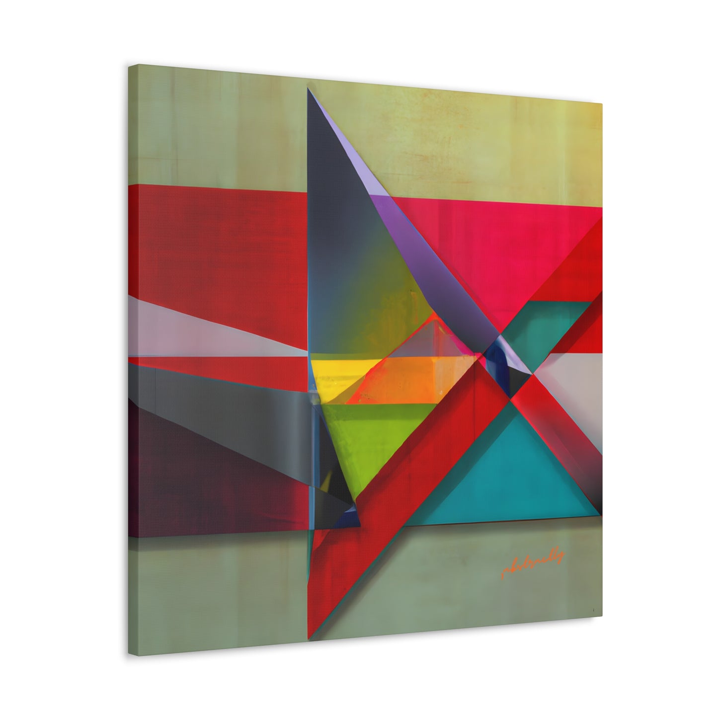 Thomas Sanderson - Friction Force, Abstractly - Canvas