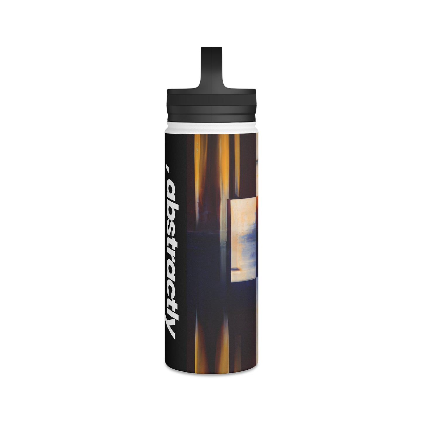 Emma Faraday - Applied Force, Abstractly - Stainless Steel Water Bottle