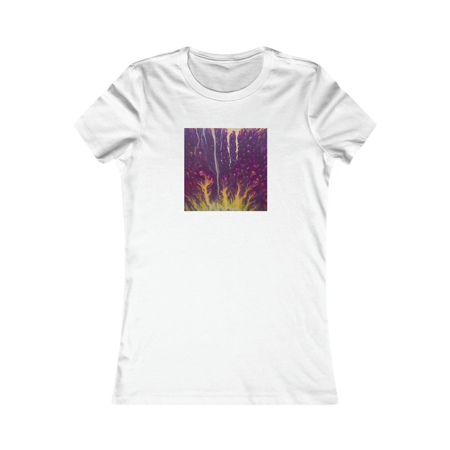 Luminous Etherium - Chemistry, Abstractly - Ladies' Cut Tee