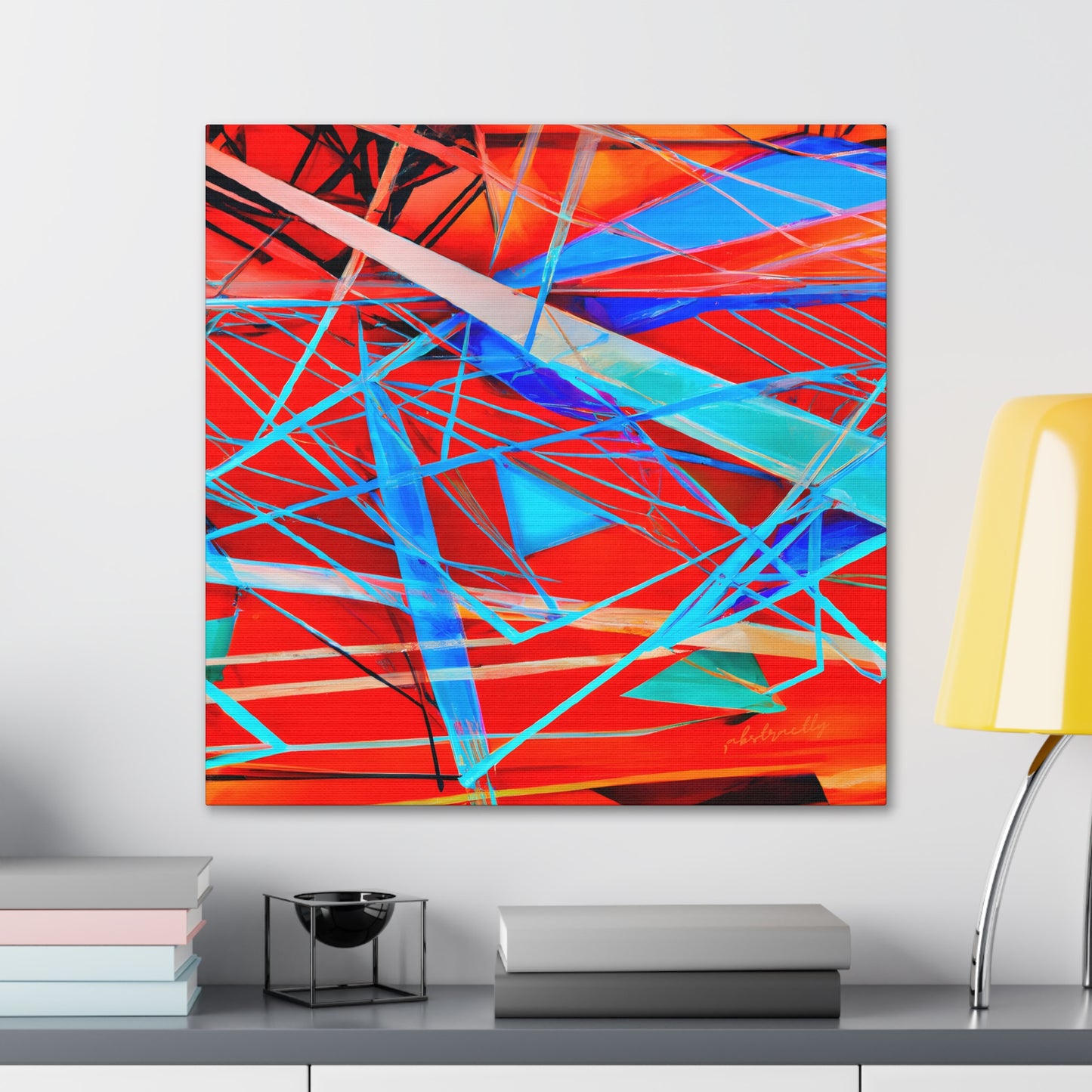 Darlene Roessler - Electric Force, Abstractly - Canvas