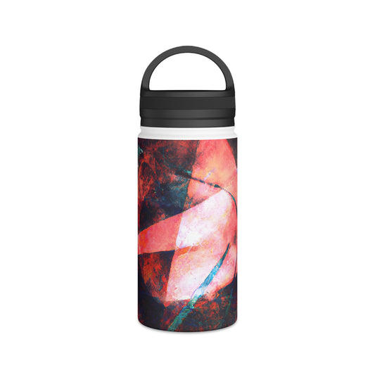 Albert Delgado - Electromagnetic Force, Abstractly - Stainless Steel Water Bottle