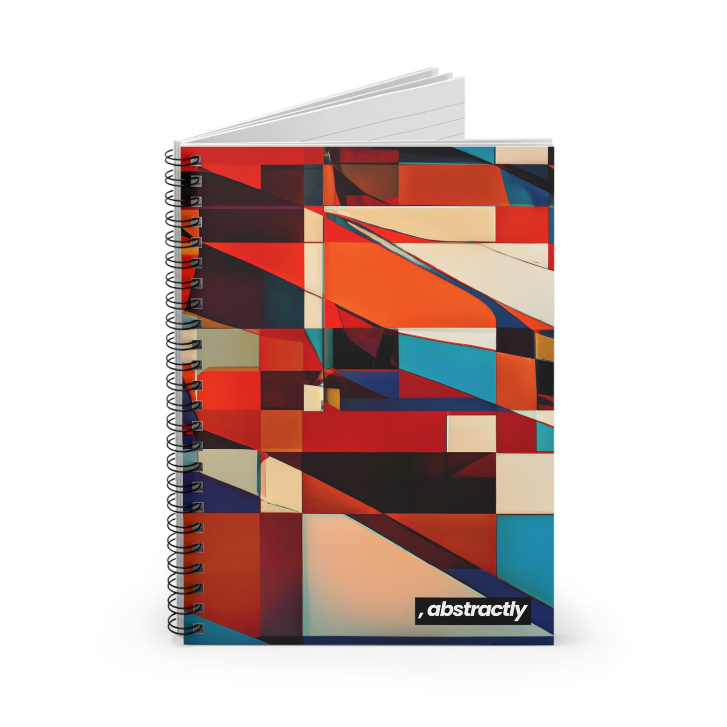 Karen Rosenthal - Applied Force, Abstractly - Spiral Notebook