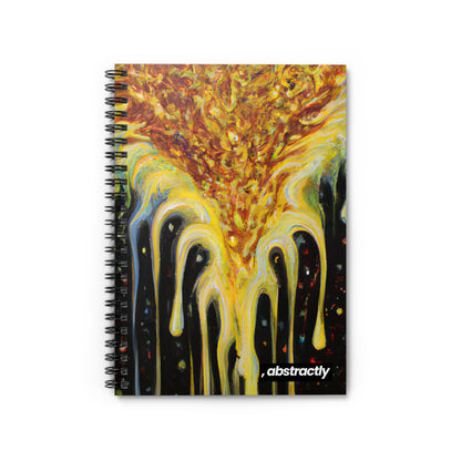 Shoadium Fluxite - Chemistry, Abstractly - Spiral Notebook