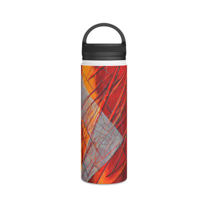 Adrienne Dufresne - Gravity Force, Abstractly - Stainless Steel Water Bottle