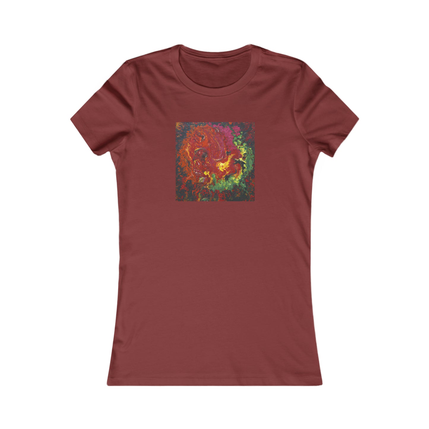 Johannsonite Crystal - Chemistry, Abstractly - Ladies' Cut Tee