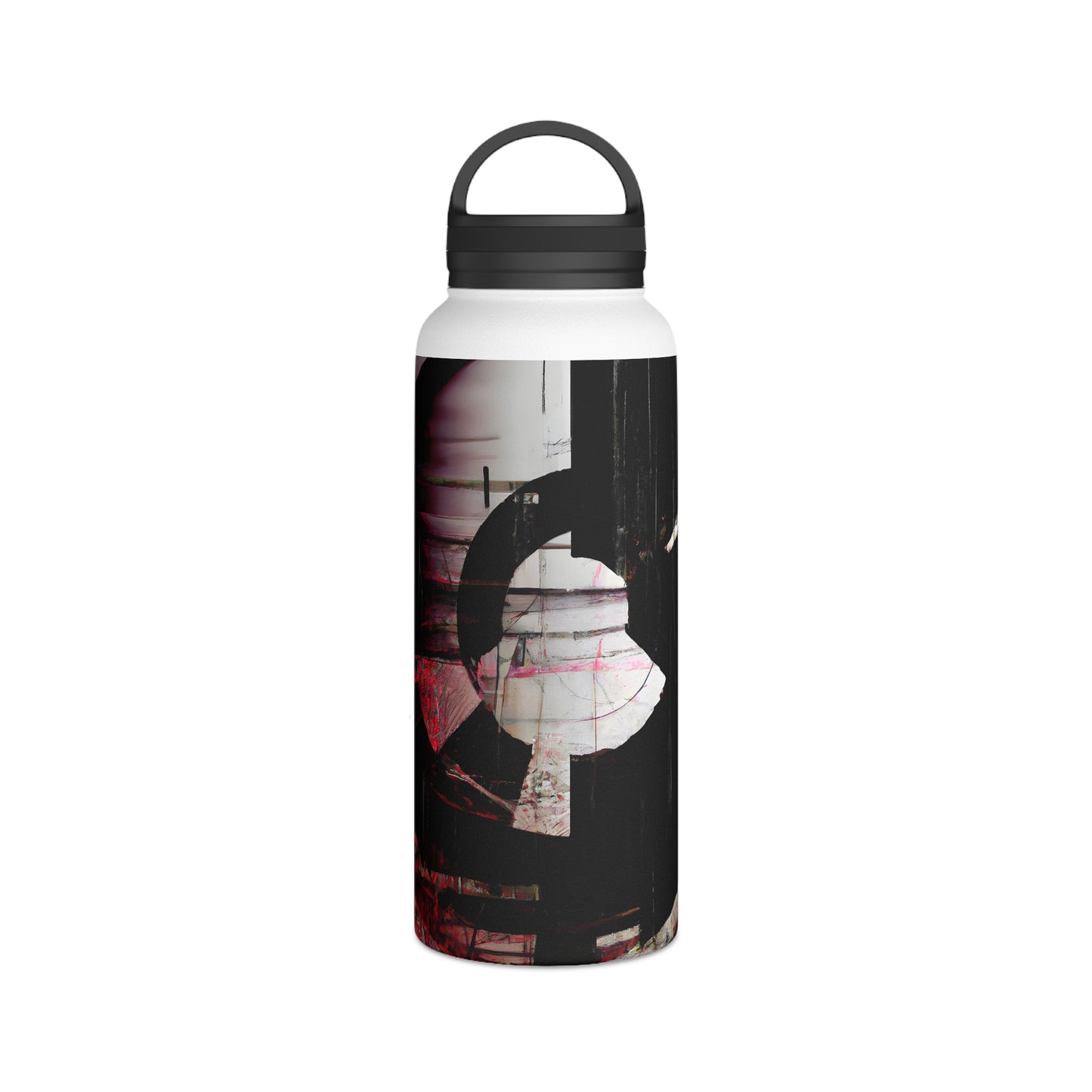 Theodore Rosenberg - Tension Force, Abstractly - Stainless Steel Water Bottle