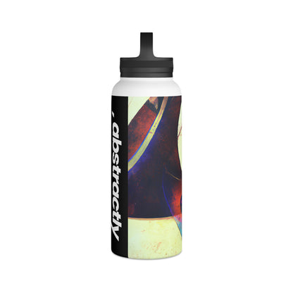 Marianne Rosenfield - Strong Force, Abstractly - Stainless Steel Water Bottle