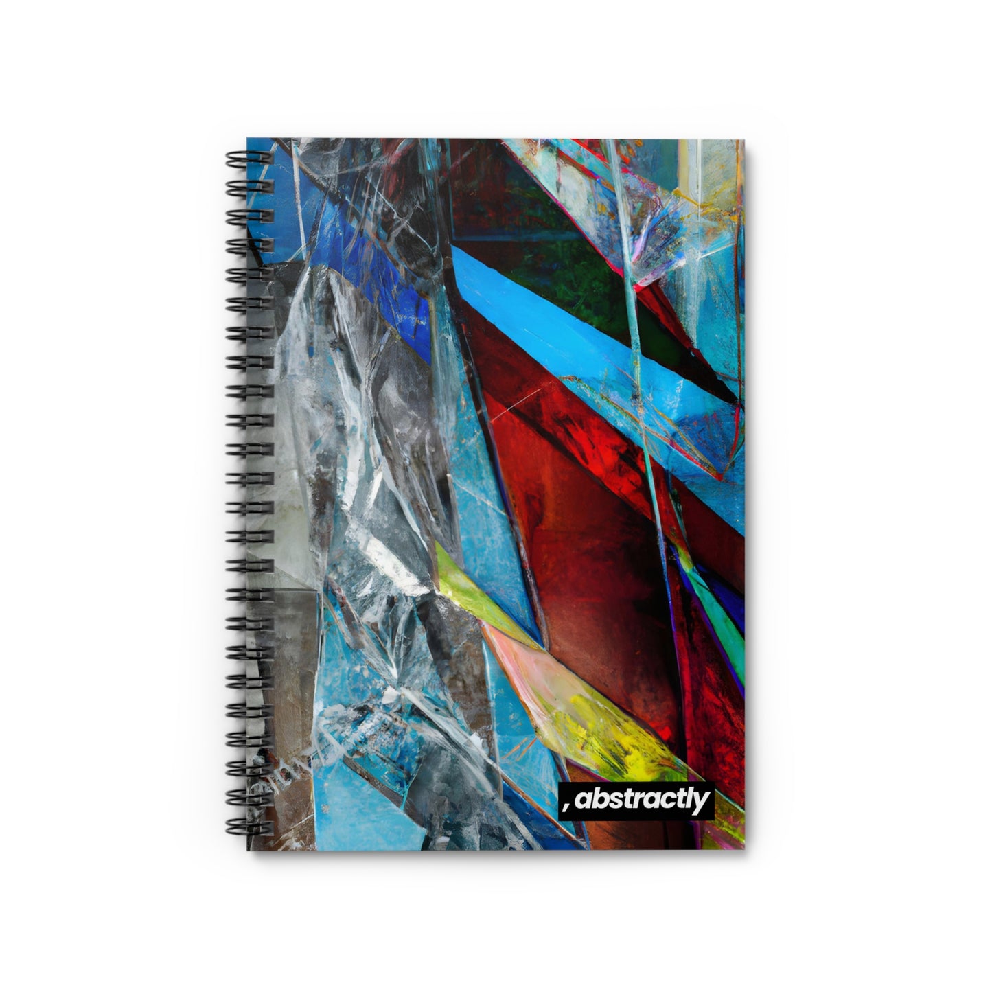 Miles Caldwell - Friction Force, Abstractly - Spiral Notebook