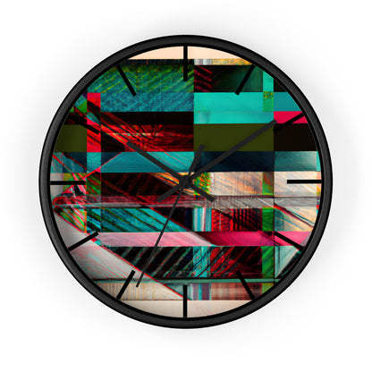 Adrian Goddard - Applied Force, Abstractly - Wall Clock