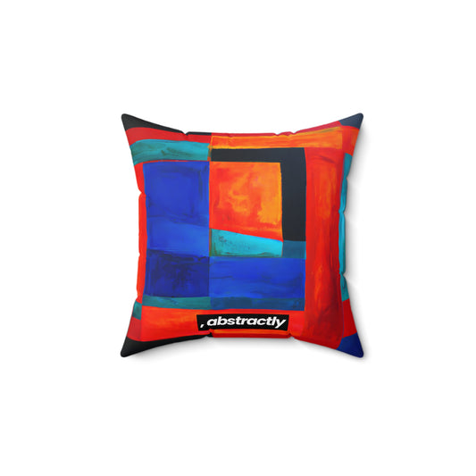 Quasarite Crystalloid - Silicon, Abstractly - Faux Suede Throw Pillow