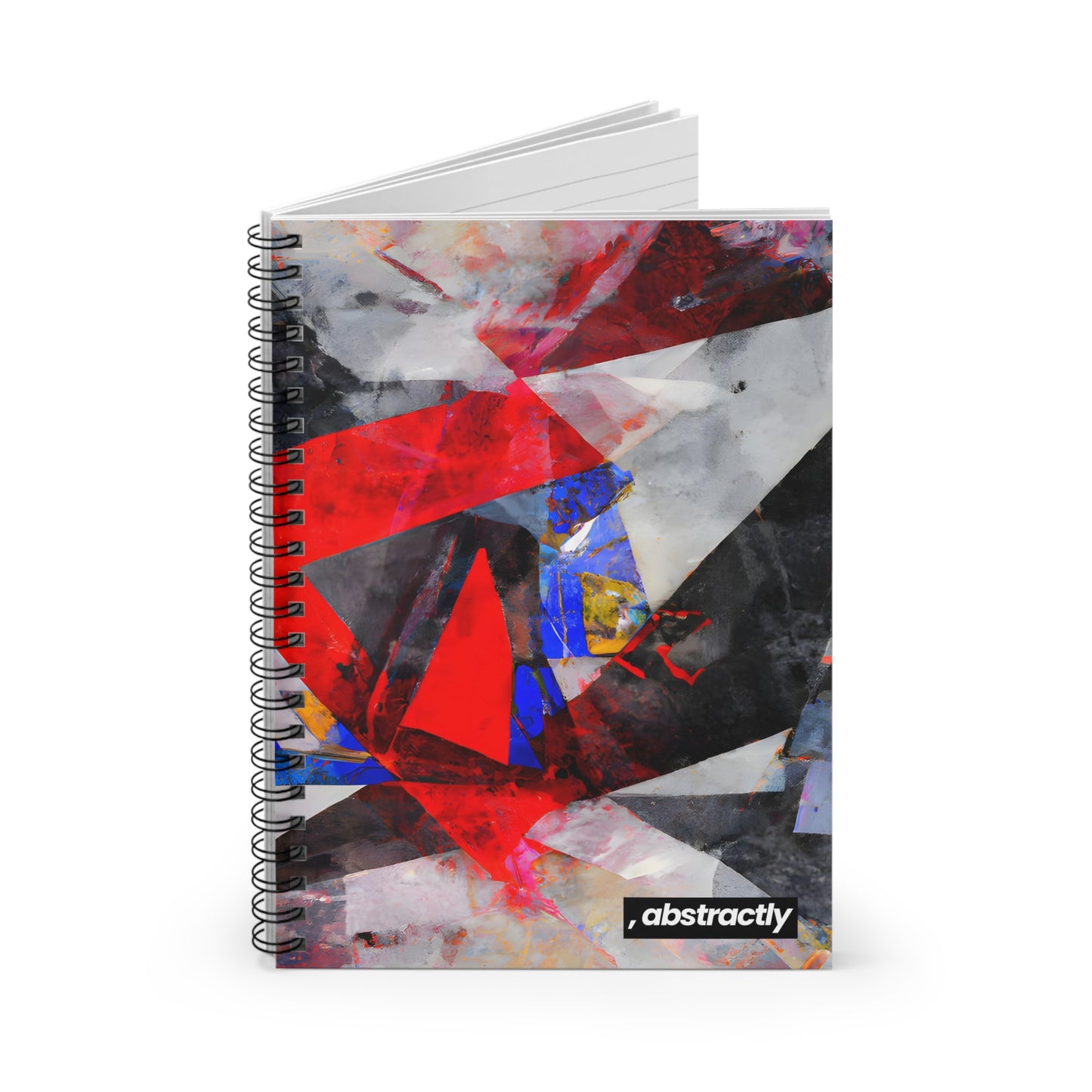 William Kerrigan - Friction Force, Abstractly - Spiral Notebook