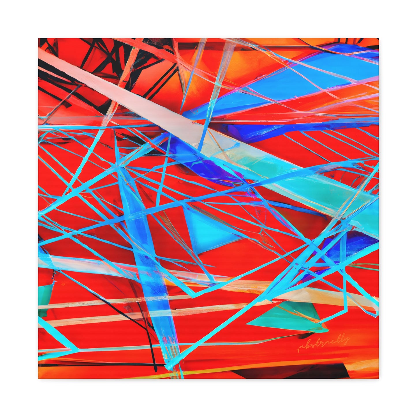 Darlene Roessler - Electric Force, Abstractly - Canvas