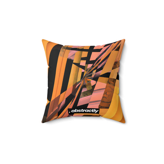 Dmitri Alderson - Gravity Force, Abstractly - Faux Suede Throw Pillow