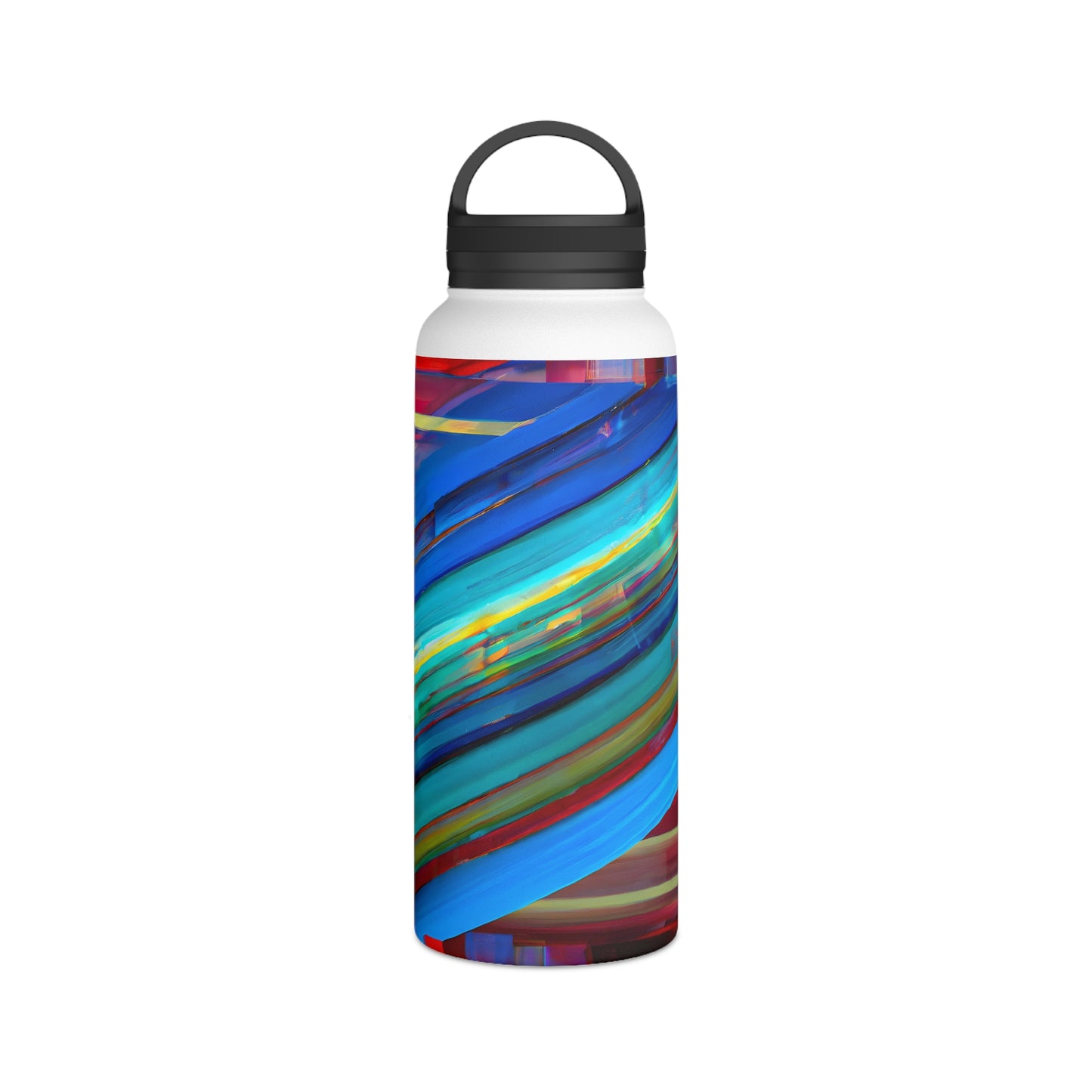 Elise Hofmann - Strong Force, Abstractly - Stainless Steel Water Bottle