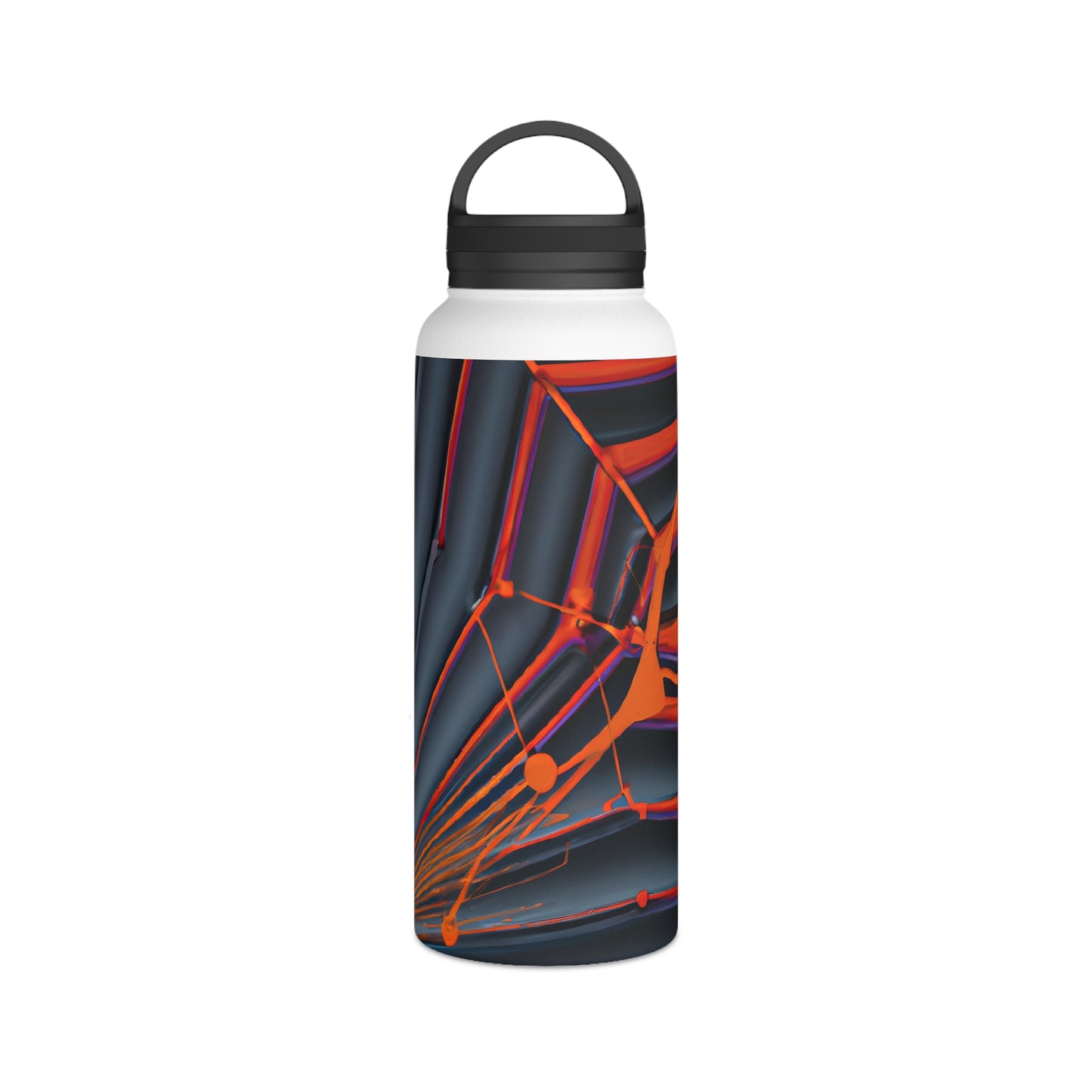 Marilyn Rothstein - Magnetic Force, Abstractly - Stainless Steel Water Bottle