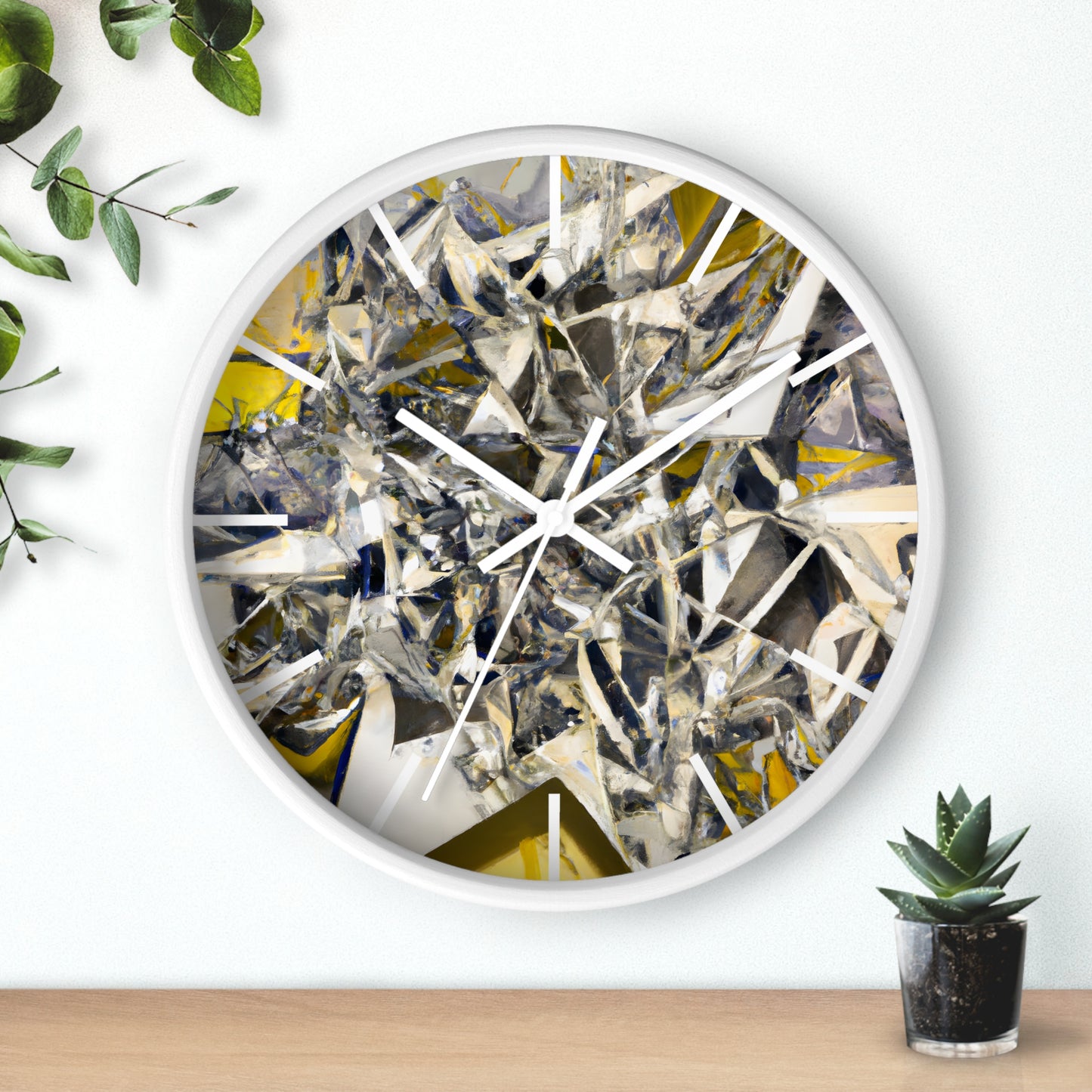 Donald Simmons - Friction Force, Abstractly - Wall Clock