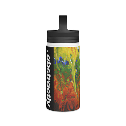 Frigivenium Crystal - Chemistry, Abstractly - Stainless Steel Water Bottle