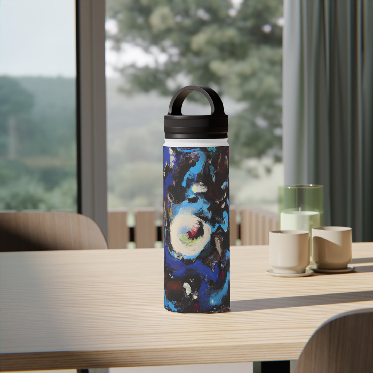 Fluxion Nitrate - Chemistry, Abstractly - Stainless Steel Water Bottle