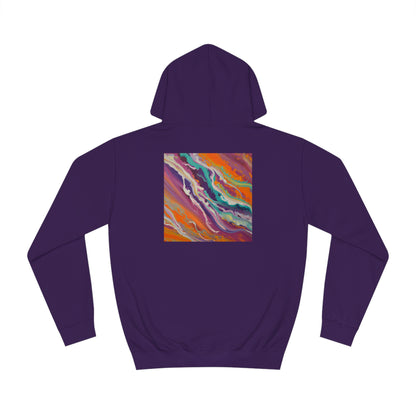 Gustavine Crystalidian - Chemistry, Abstractly - Hoodie