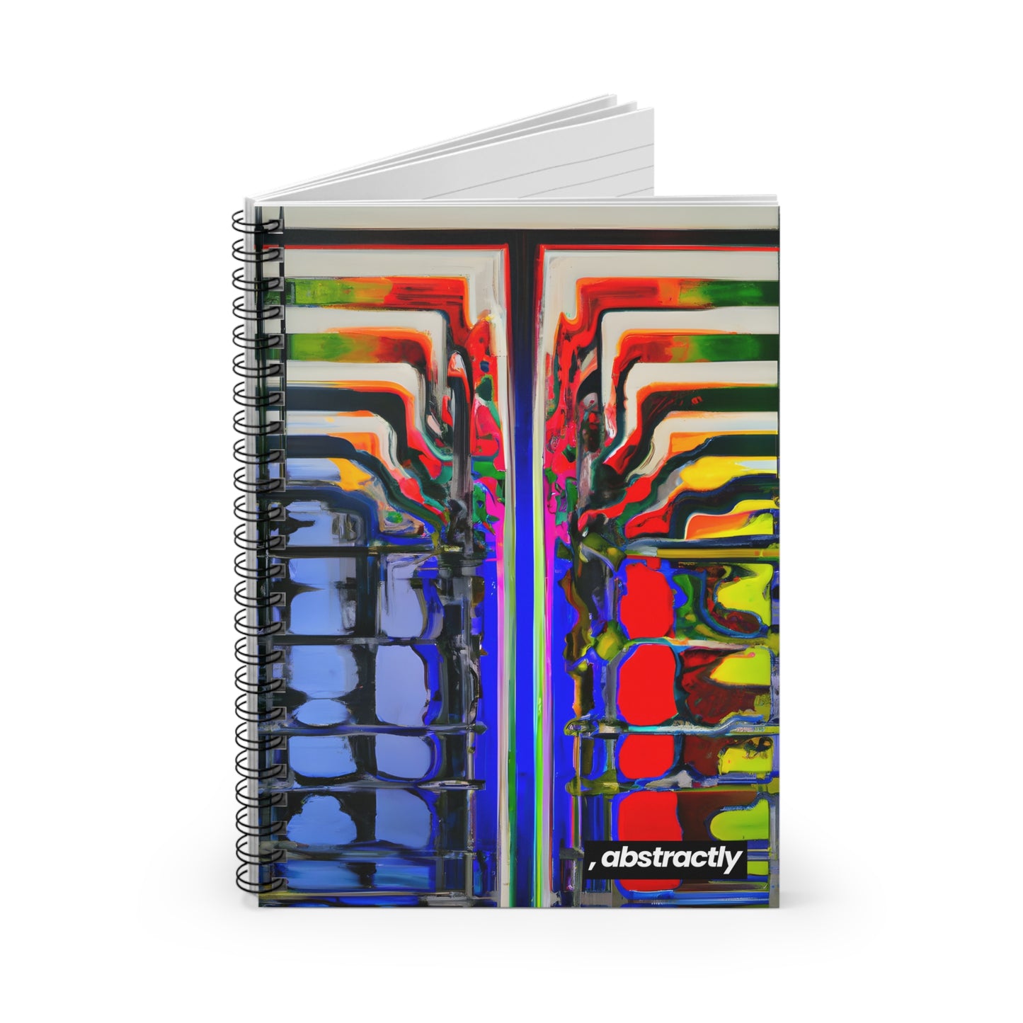 Leonardo Winterbourne - Strong Force, Abstractly - Spiral Notebook