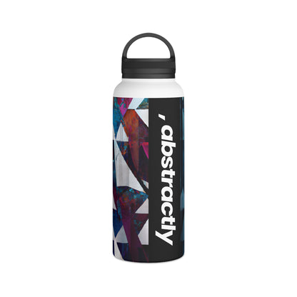 Mila Forsythe - Friction Force, Abstractly - Stainless Steel Water Bottle