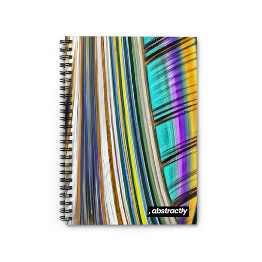 Spencer Harrison - Spring Force, Abstractly - Spiral Notebook