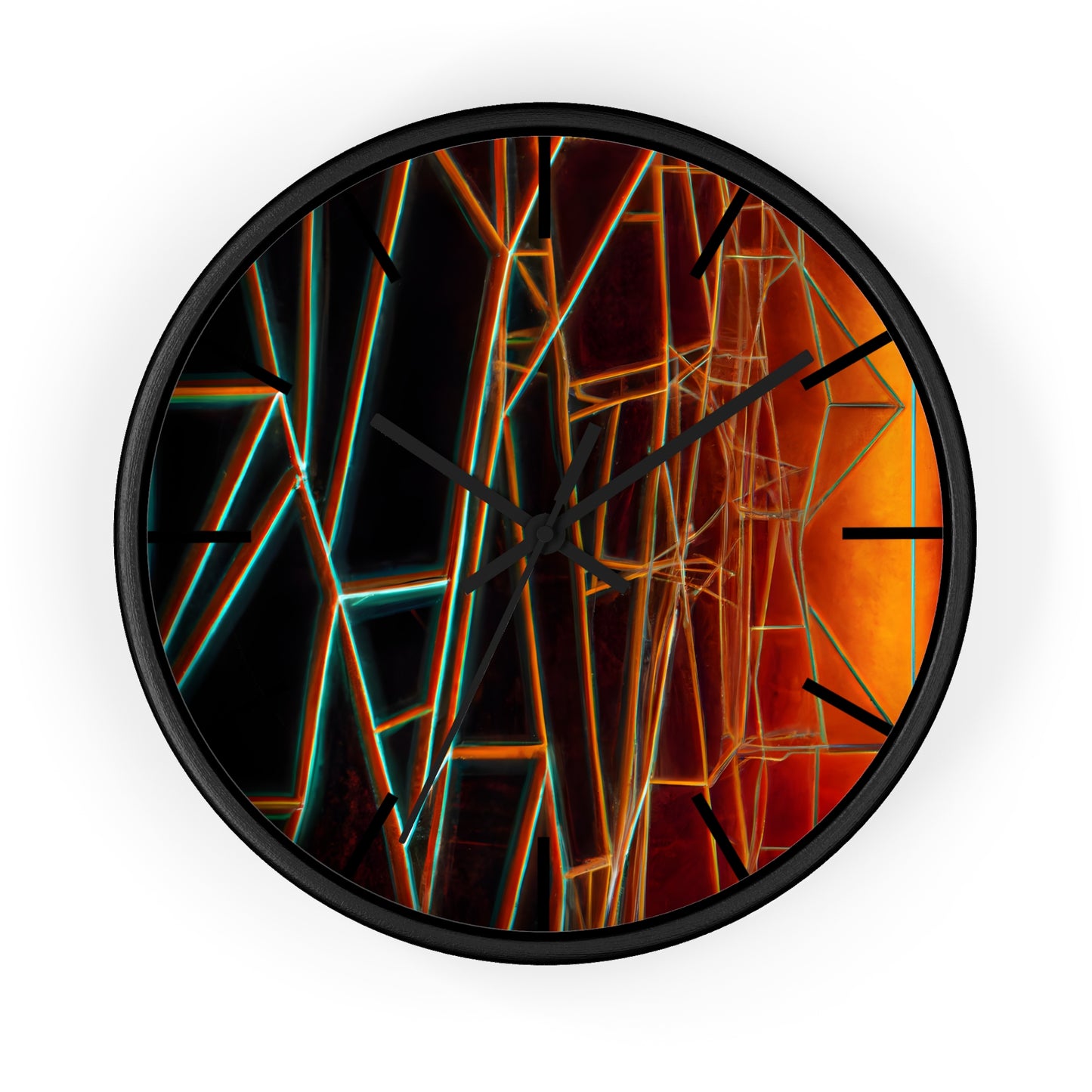 Alec Richardson - Tension Force, Abstractly - Wall Clock