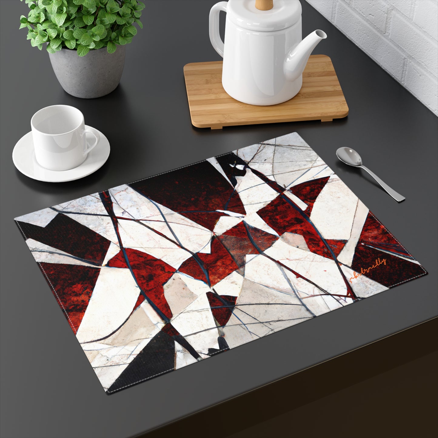 Adrianne Thomas - Spring Force, Abstractly - Placemat