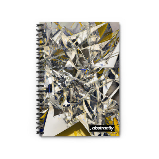 Donald Simmons - Friction Force, Abstractly - Spiral Notebook