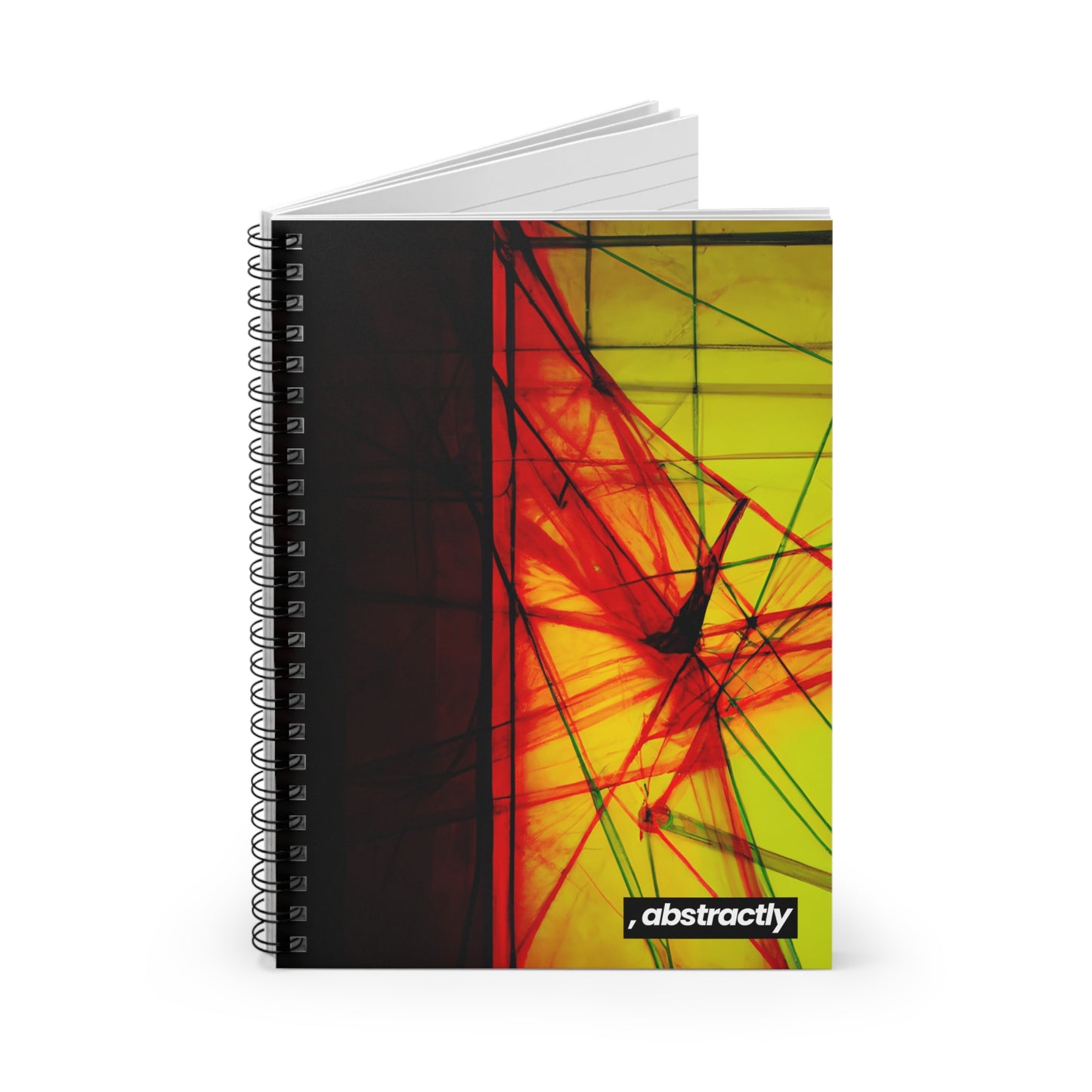 Leonard Sheffield - Magnetic Force, Abstractly - Spiral Notebook