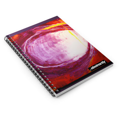 Quazarium Crystalite - Vanadium, Abstractly - Spiral Notebook