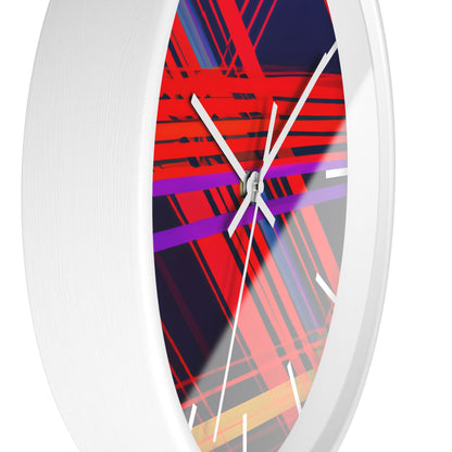 Leonard Goldstein - Air Resistance Force, Abstractly - Wall Clock