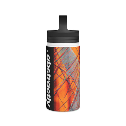 Adrienne Dufresne - Gravity Force, Abstractly - Stainless Steel Water Bottle