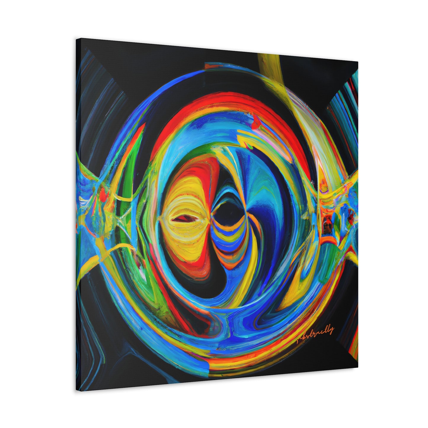 Clarence Strickland - Electric Force, Abstractly - Canvas