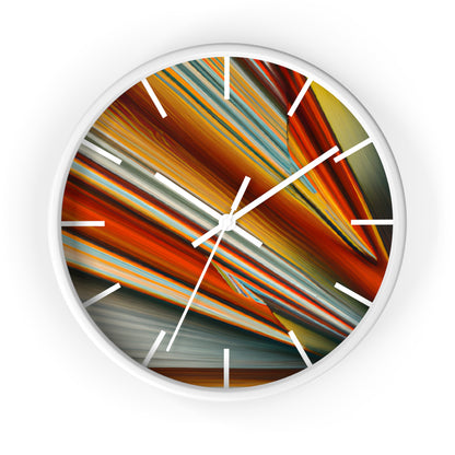 Melvin Strickland - Friction Force, Abstractly - Wall Clock