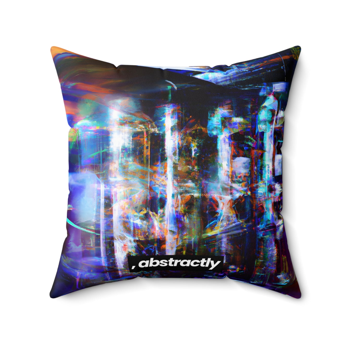 Providence Verity - Accounts Payable, Abstractly - Faux Suede Throw Pillow