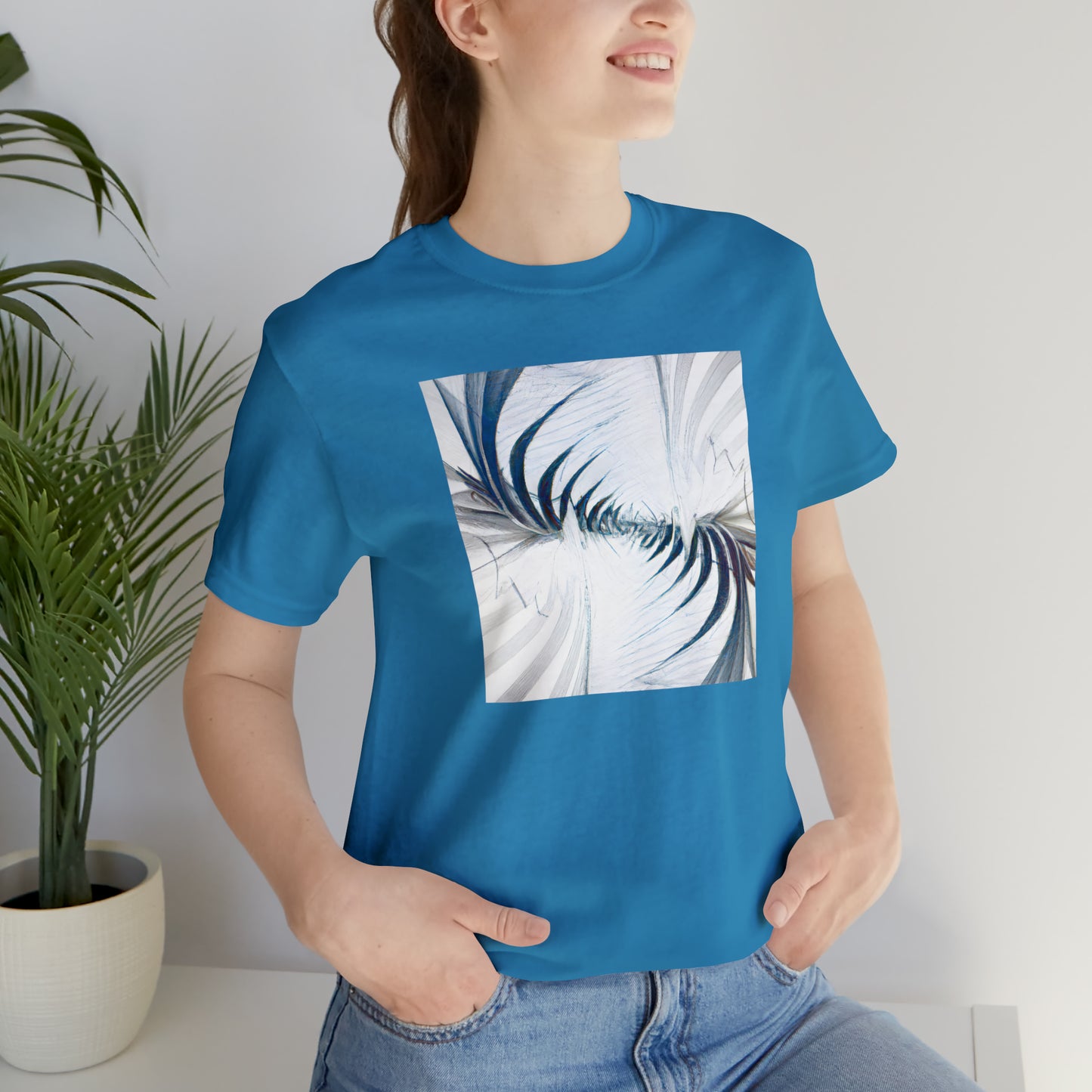 Cassandra Steller - Magnetic Force, Abstractly - Tee