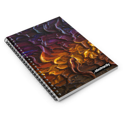 Galactonium Oxide - Chemistry, Abstractly - Spiral Notebook