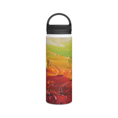 Quantum Crystalinium - Manganese, Abstractly - Stainless Steel Water Bottle