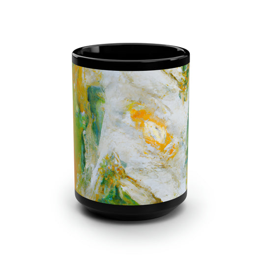 Photon-liteonium - Potassium, Abstractly - Black Ceramic Mug 15oz